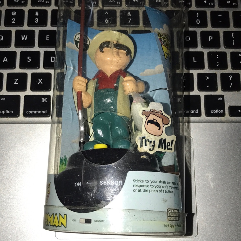 Dashboard Fisherman Full of Funny Sayings